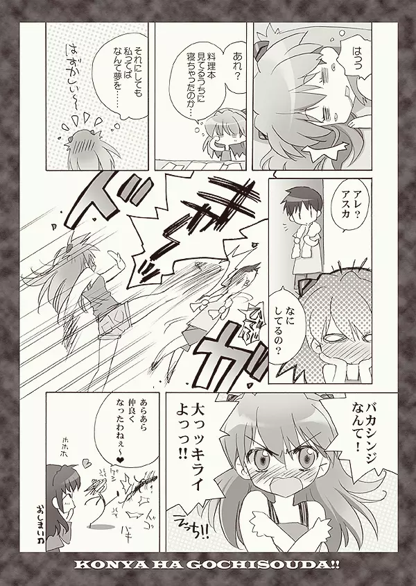 全部もれなく食べ尽くしなさいよ馬鹿シンジ - page14