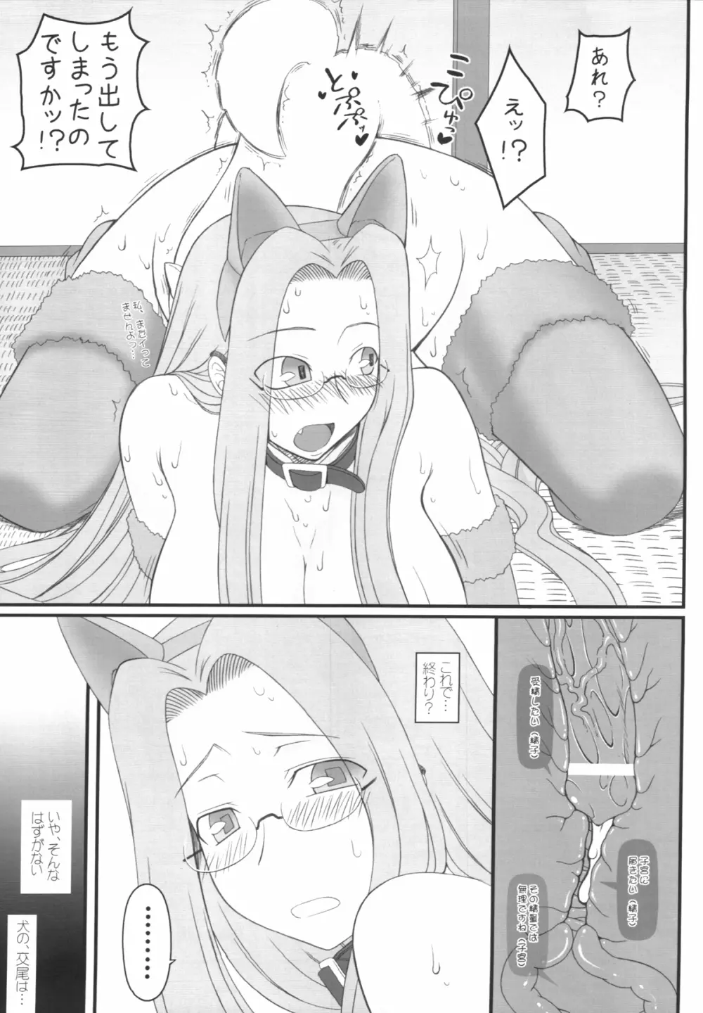 ライダーさんが犬とSEXしちゃう本 - page16