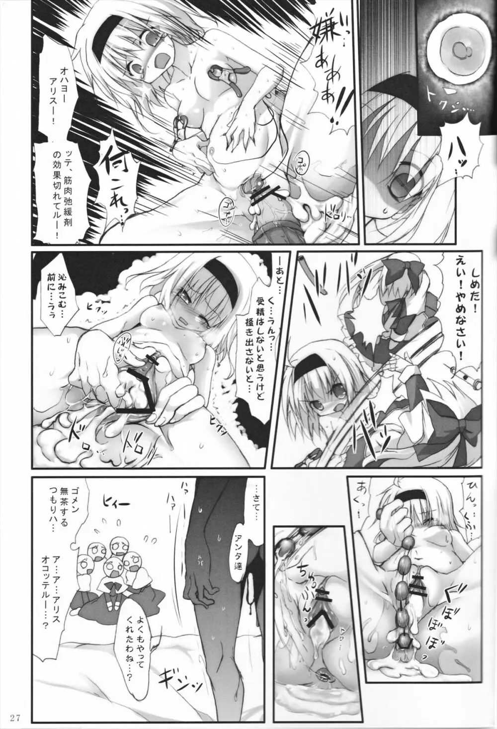 アリス淫ナイトメア - page27