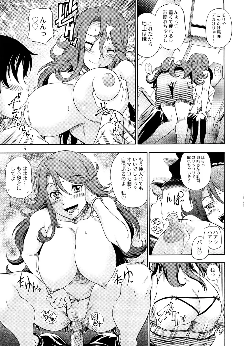 すべてのおっぱい星人に報告させていただきます - page9