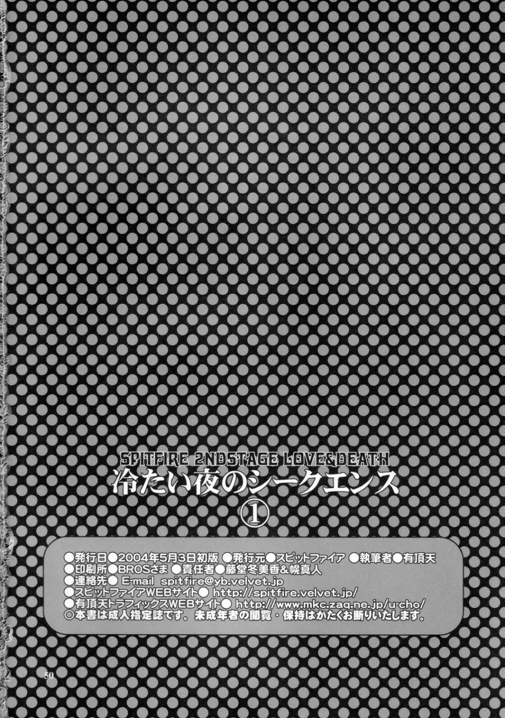 スピットファイア冷たい夜のシークエンス 2 - page49