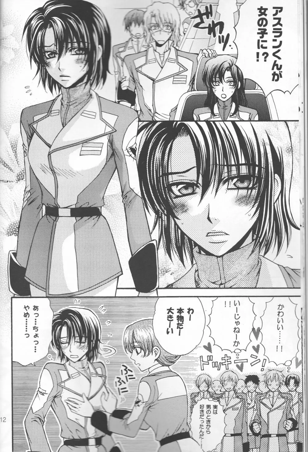 裏アスラン。～アスランが女の子になっちゃった!?～ - page12