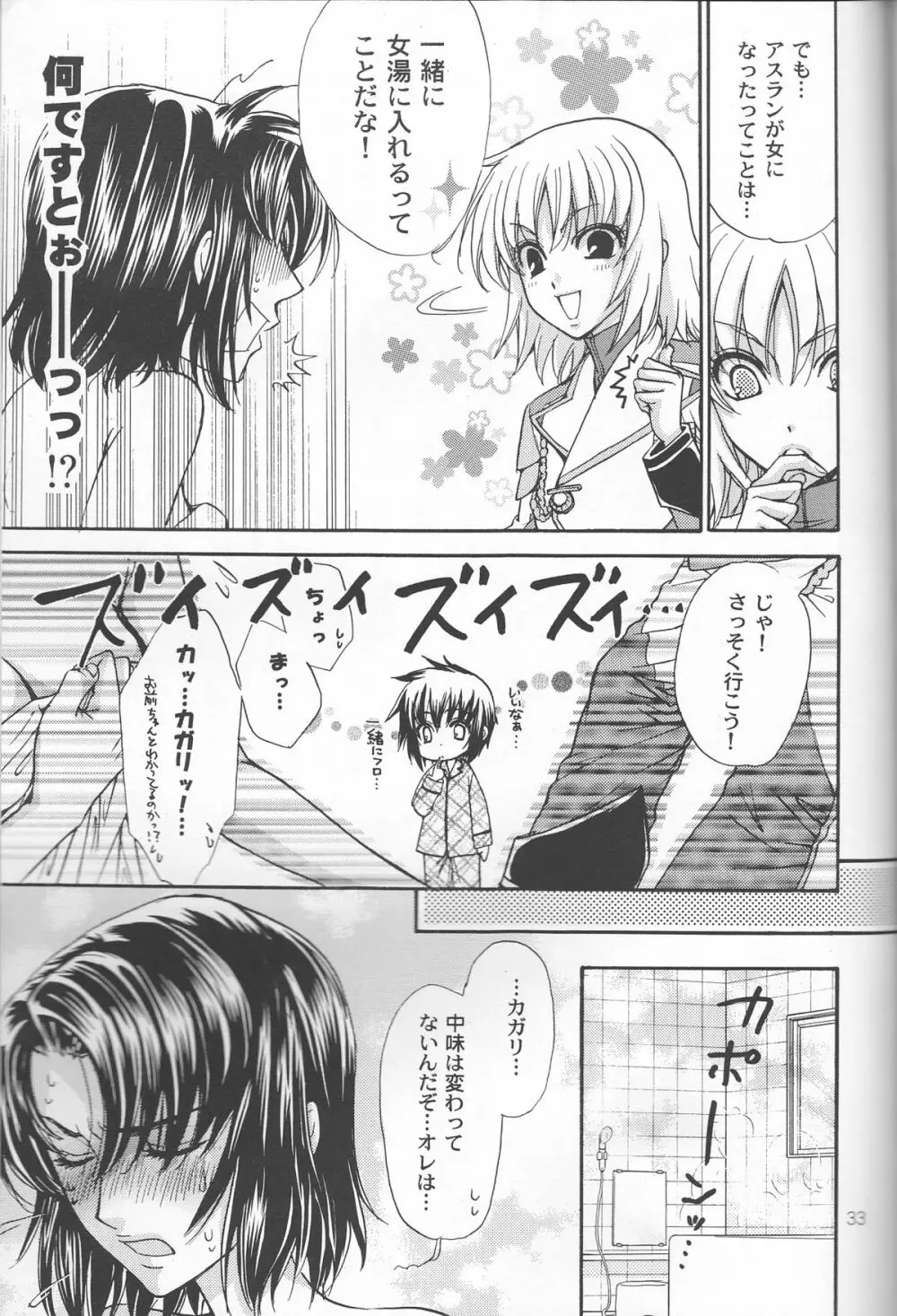 裏アスラン。～アスランが女の子になっちゃった!?～ - page33