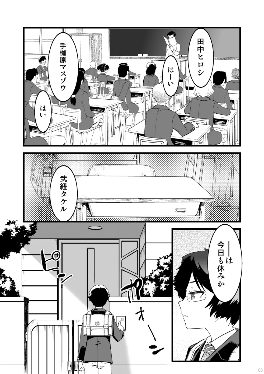 仮面優等生と引きこもり少年vol:01 - page2