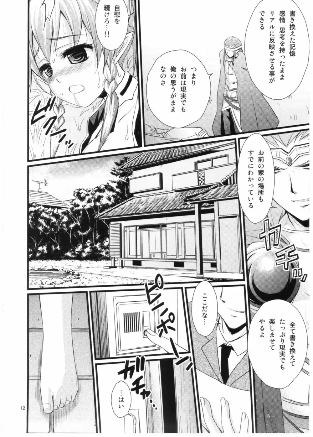 催眠アートオンライン - page11