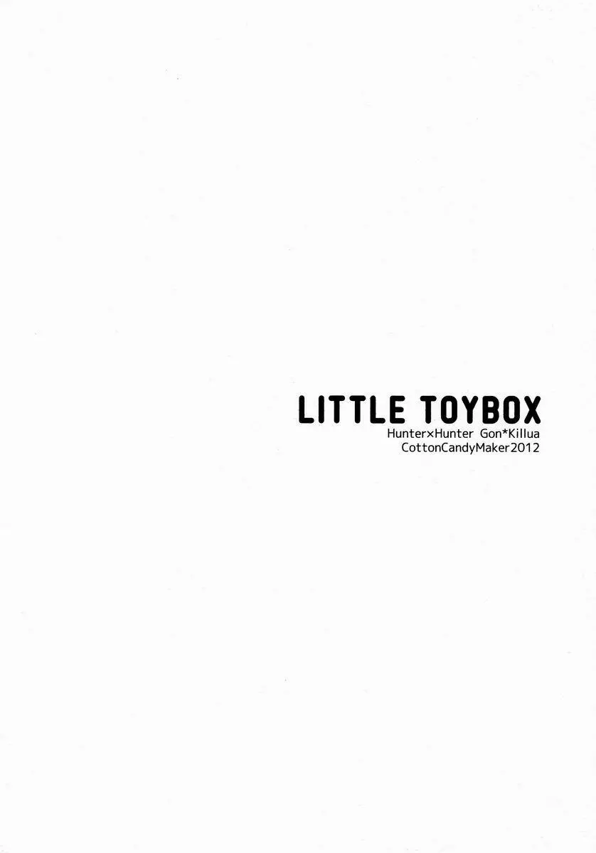 (C83) わたがしメーカー (とみこ)] LITTLE TOYBOX (ハンター×ハンター) - page26