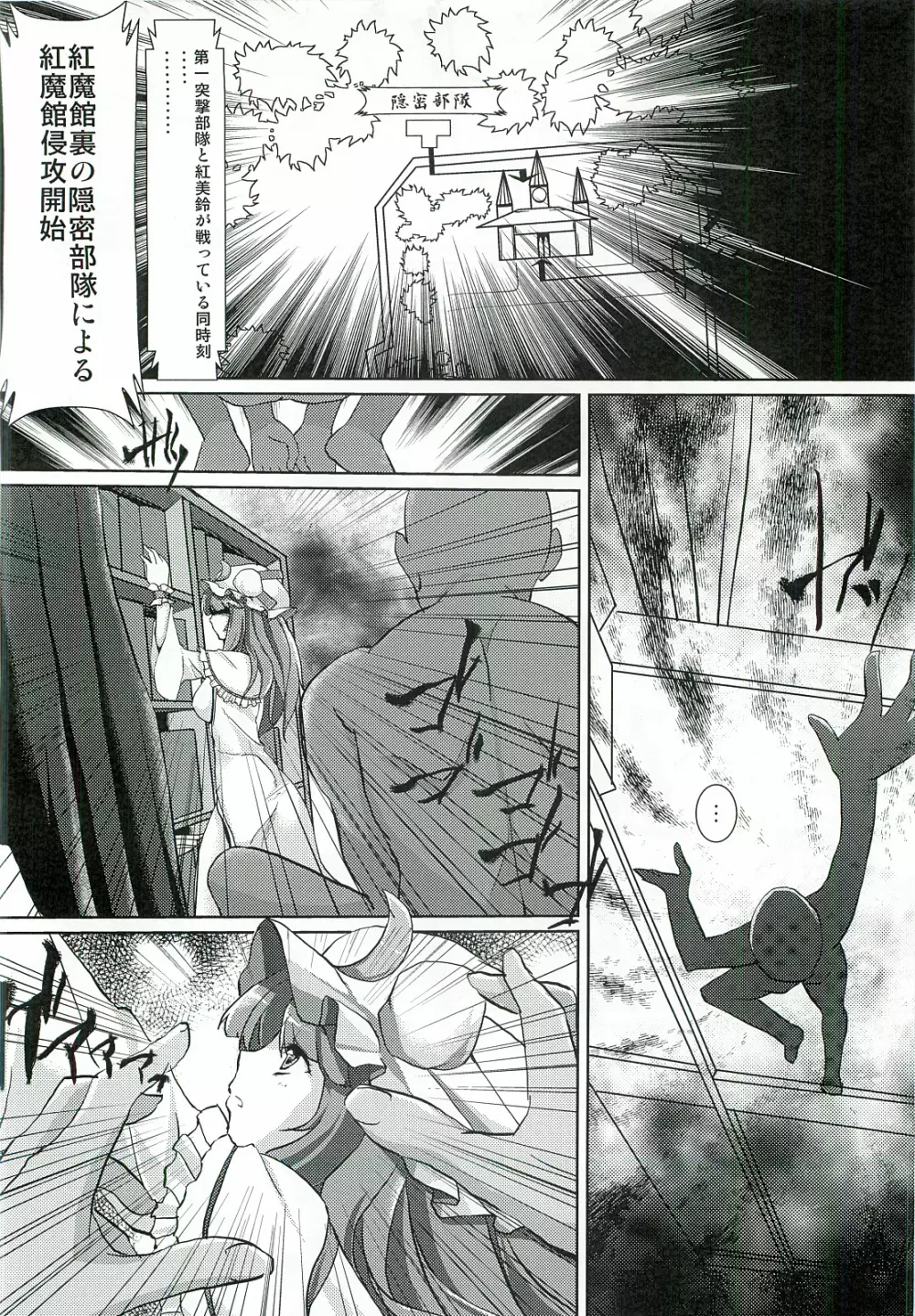 紅魔館攻略作戦七日間 パチュリー・紅美鈴編 - page11