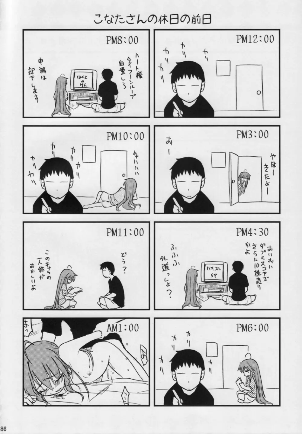 こなたと○○総集編 4冊全部と+1 - page85