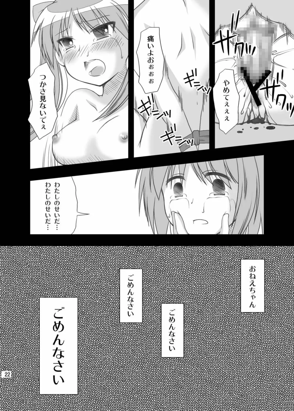 ひどい☆こと☆したい - page22