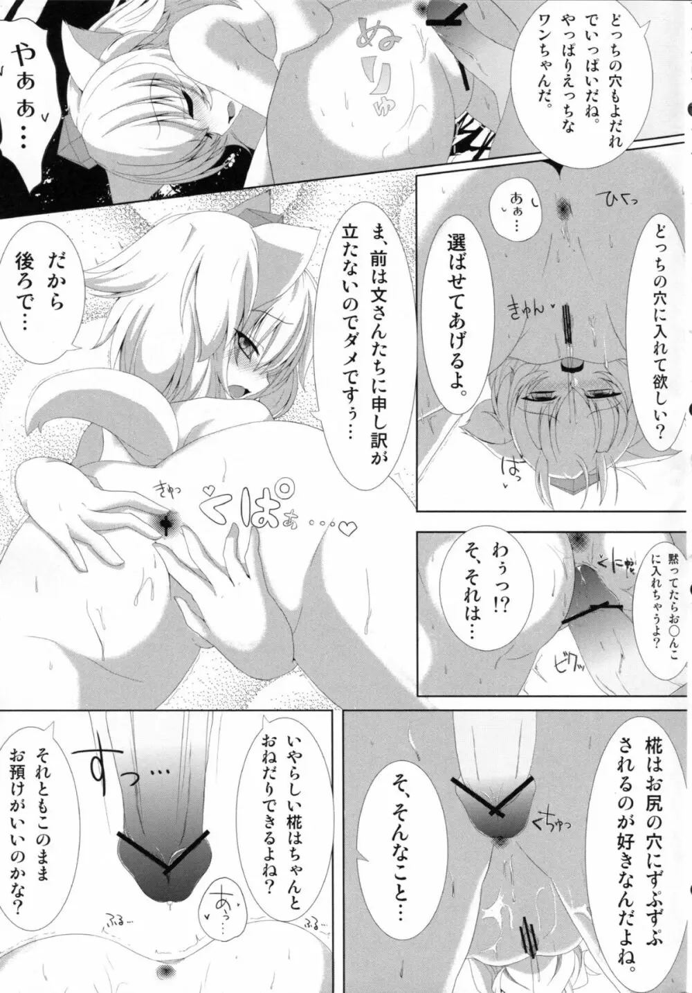 天狗様の弄り方 犬走椛の場合 - page12