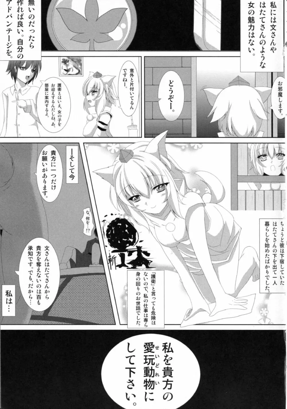 天狗様の弄り方 犬走椛の場合 - page6