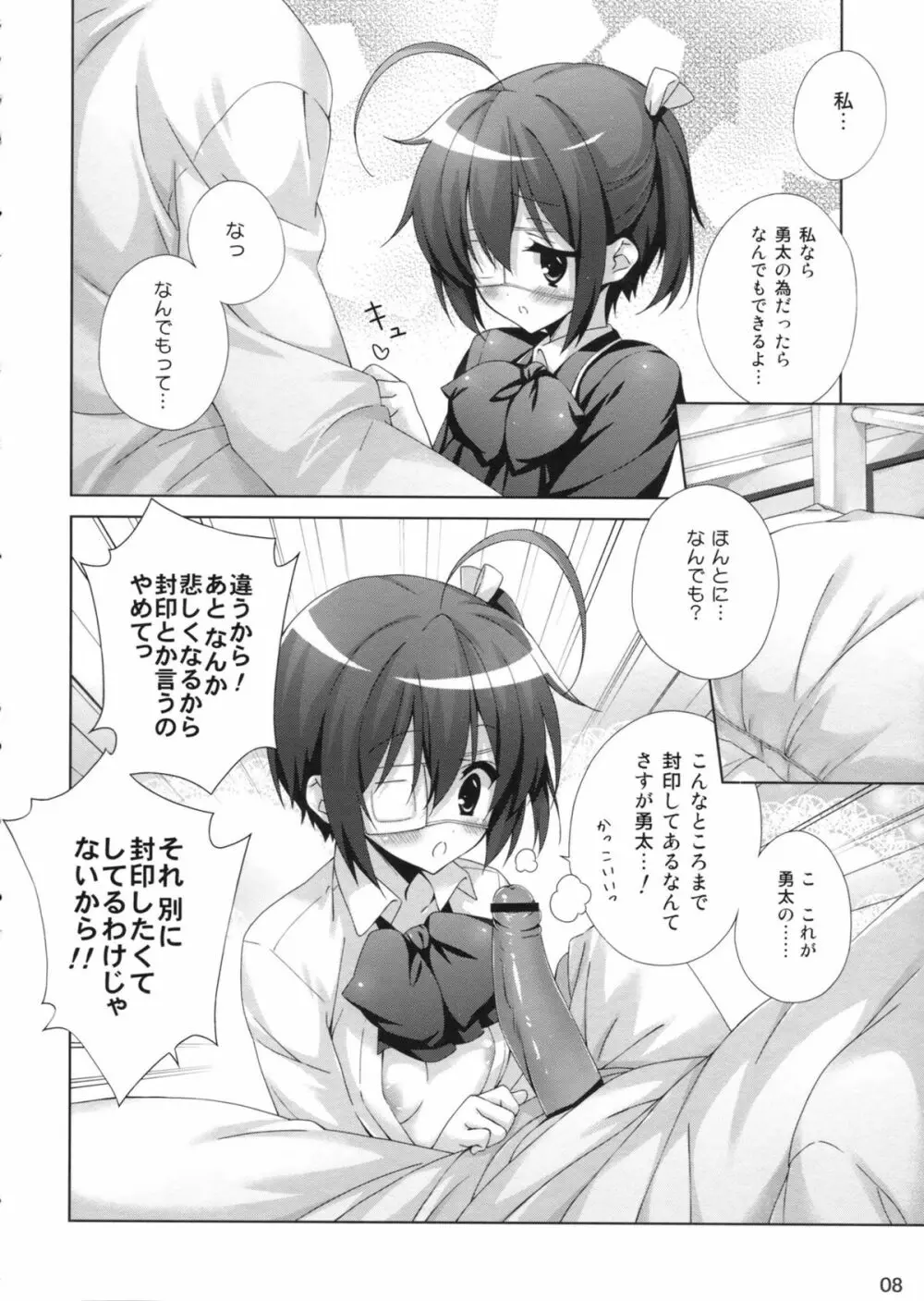 中二病でも×××がしたい!! - page8