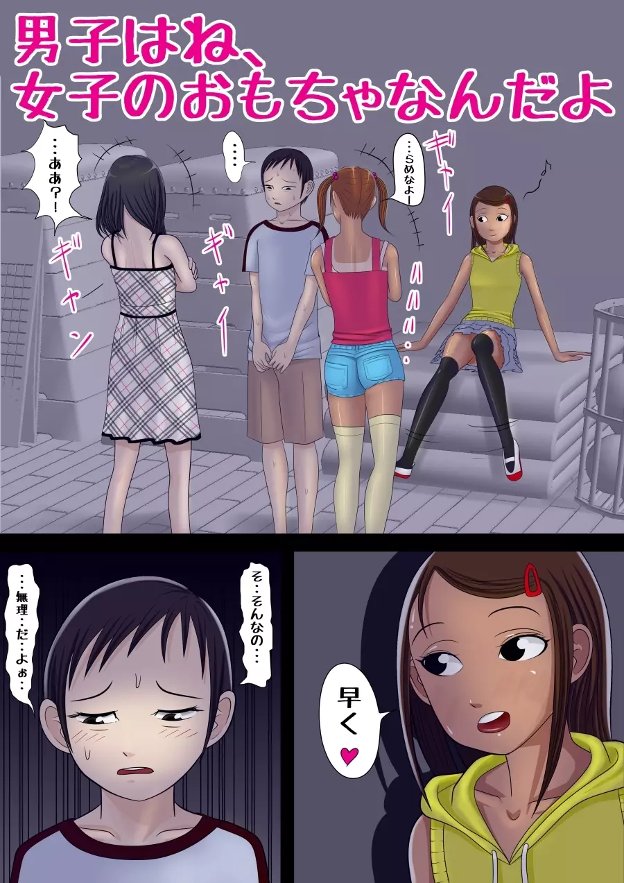 男子はね、女子のおもちゃなんだよ - page2