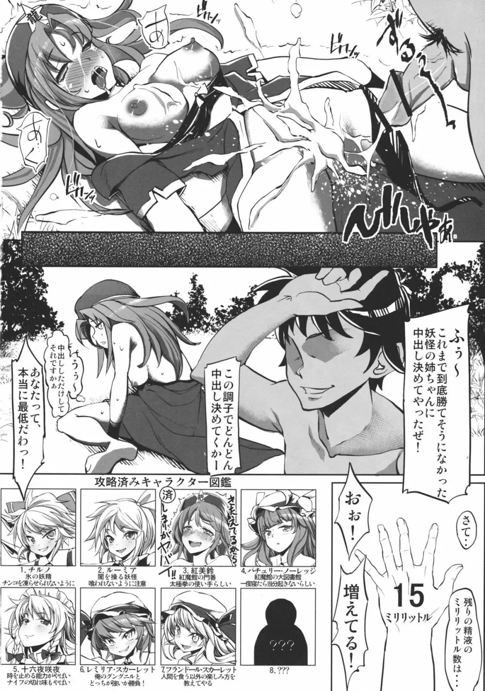 幻想郷攻略作戦 パチュリー・紅美鈴編 - page14