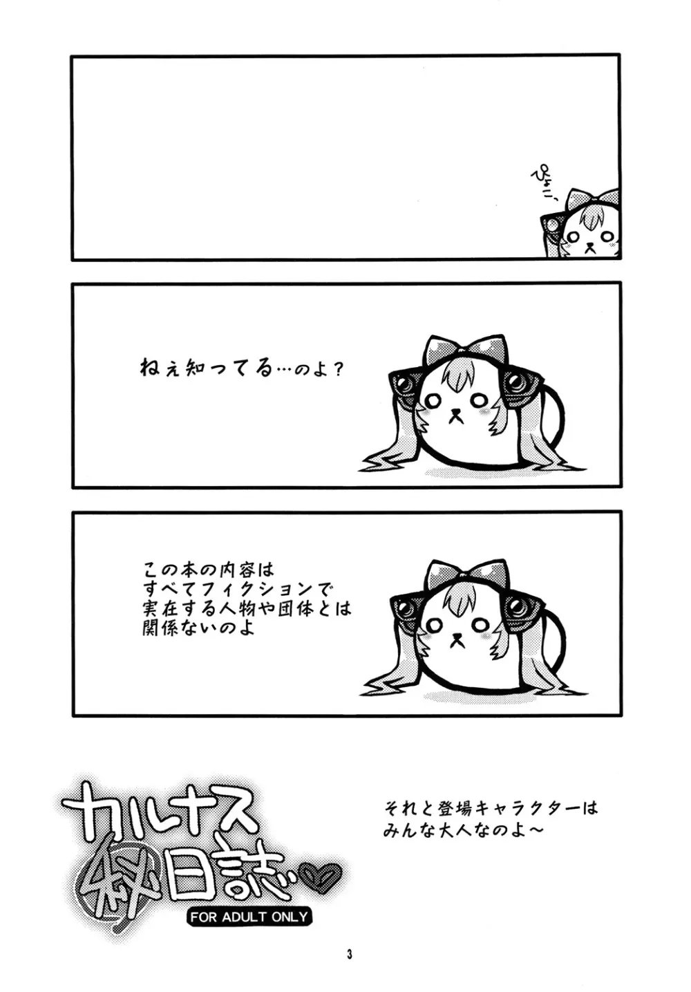 カルナス（秘）日誌 - page2