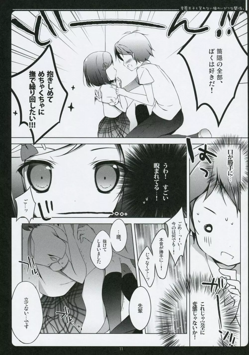 変態王子と笑わない猫のいびつな関係。 - page8