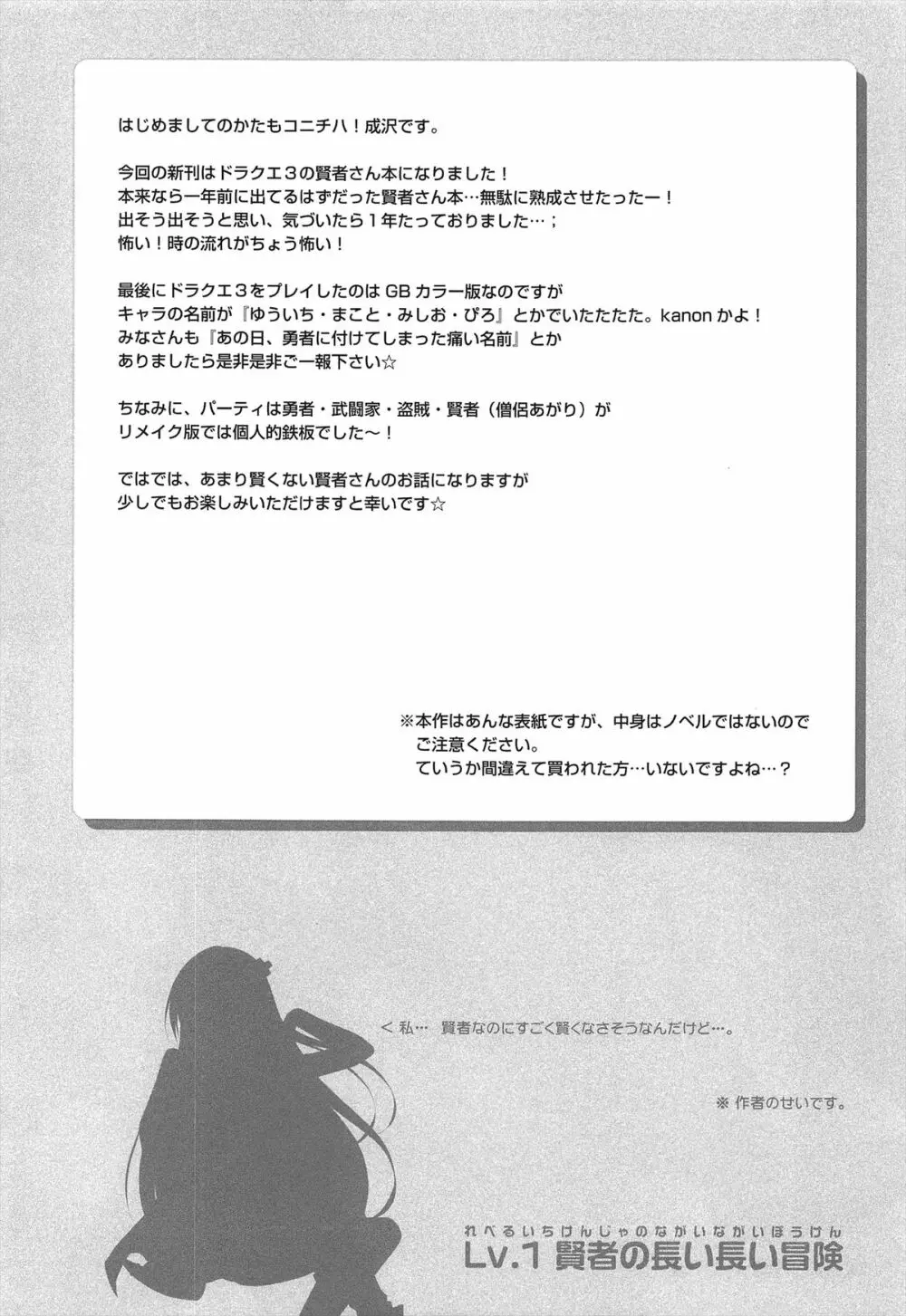 Lv.1賢者の長い長い冒険 - page4