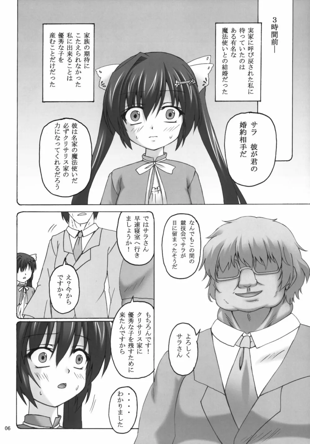 サラの懐妊性活 - page6