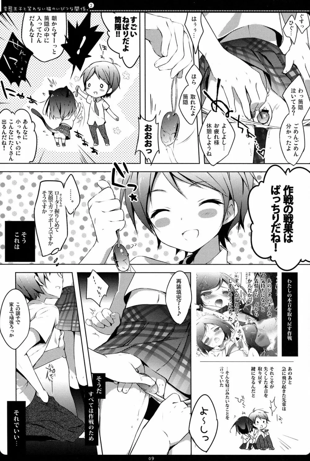 変態王子と笑わない猫のいびつな関係。2 - page7