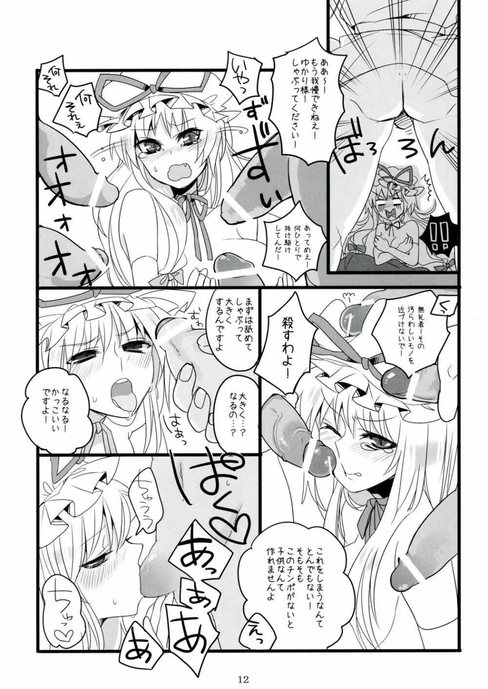 すきま妖怪の知らないコト - page12