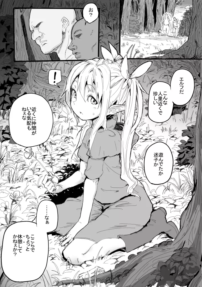 エルフの幼女がいたのでメチャクチャやった話