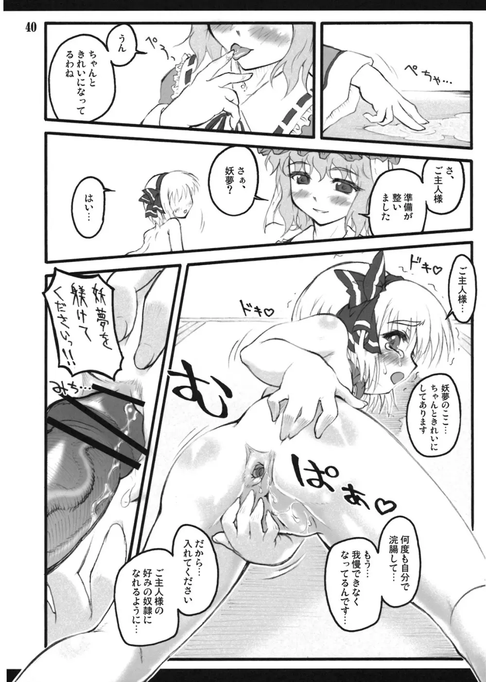 妖夢～東方少女催淫～ - page39