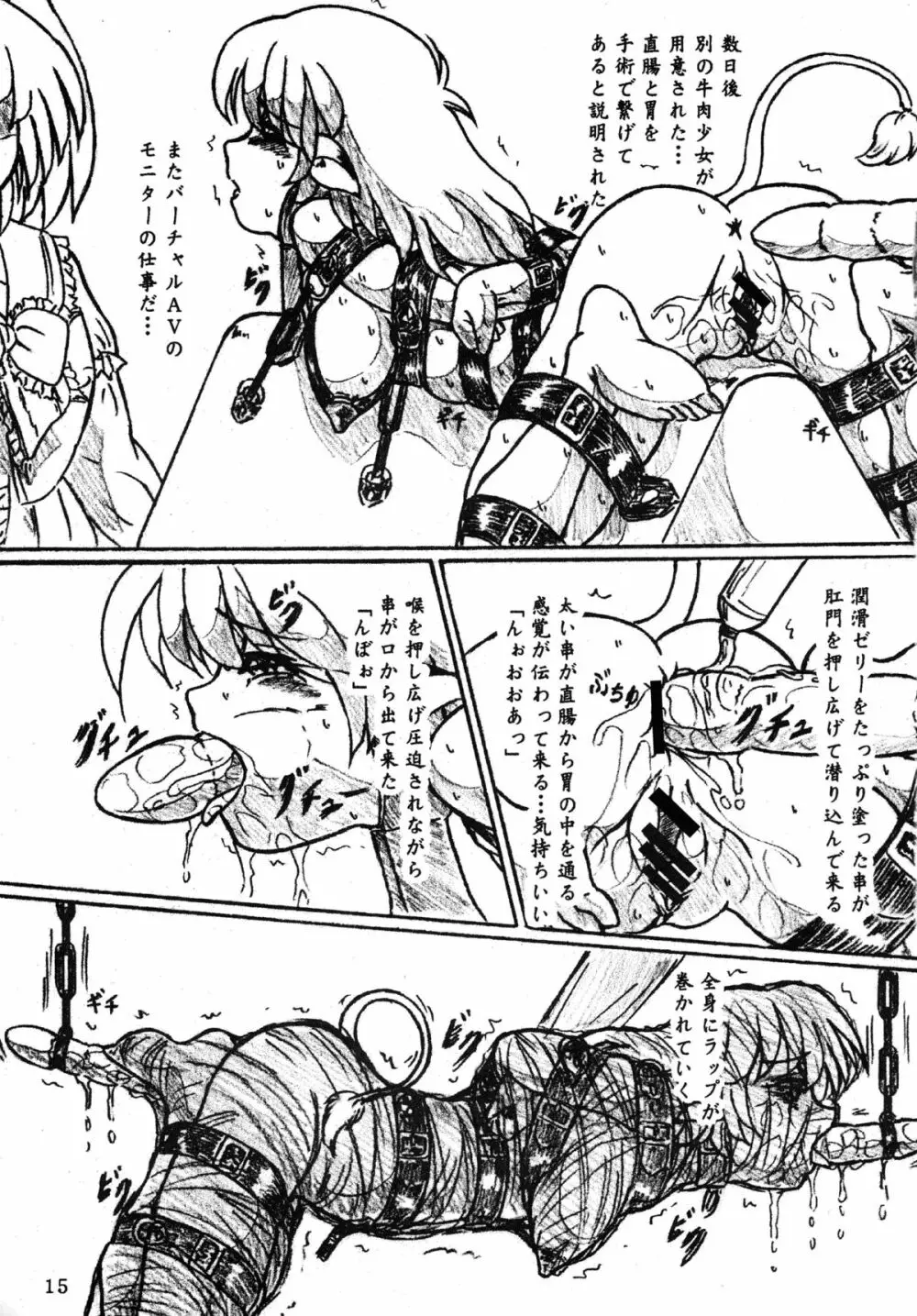 『牛肉少女と消えた女子大生』オマケコピー本付 - page15