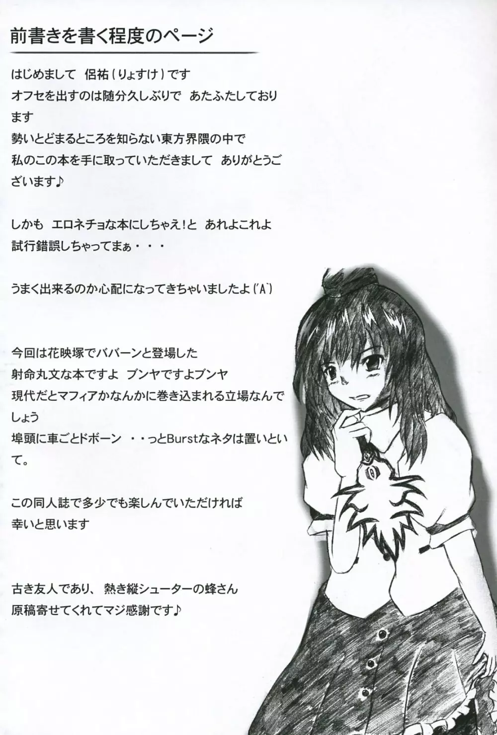 Touhou Reverse Vector Book, Falling to Earth {Touhou Project} - page3
