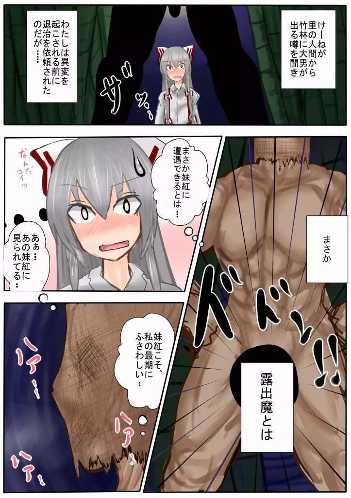 妹紅くんがホモに犯されるマンガ - page2