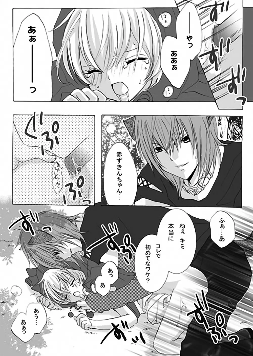 赤ずきんちゃんと狼の話 - page2