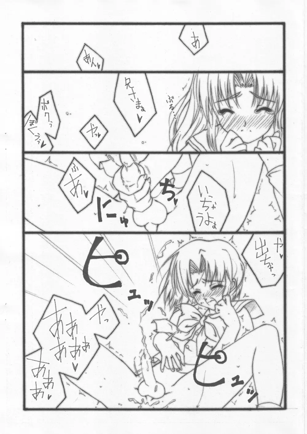 ｢恋する妹はせつなくてお兄ちゃんを想うとすぐHしちゃうの｣の本 - page3