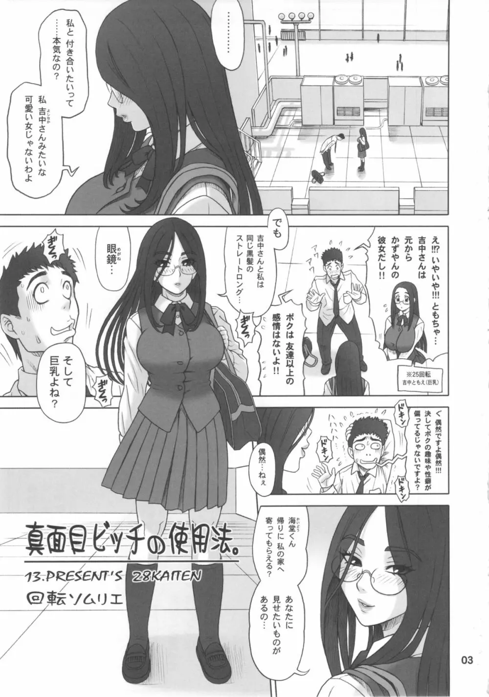 28回転 真面目ビッチの使用法。 - page2