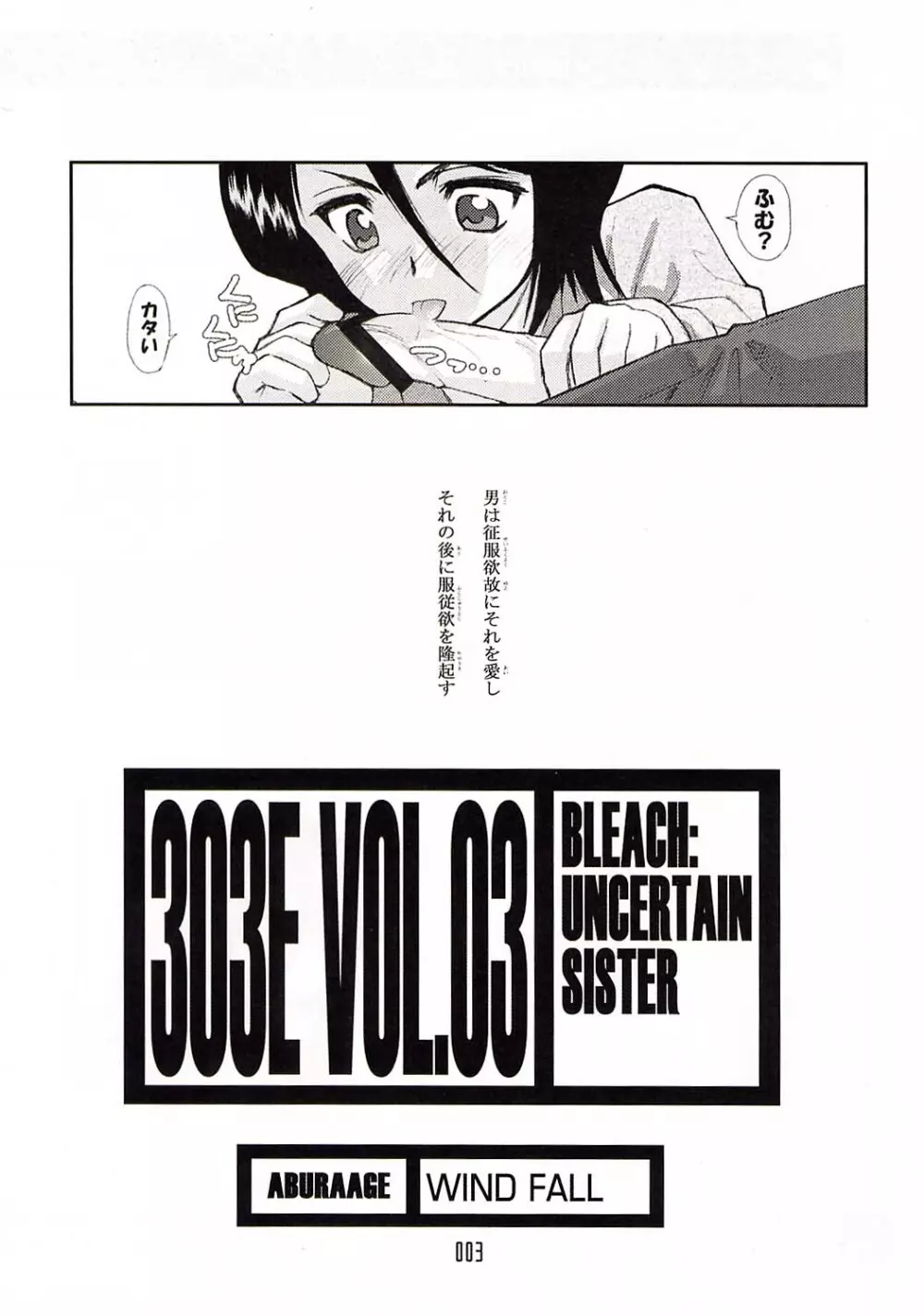 303e Vol.03: Bleach Edition - page2