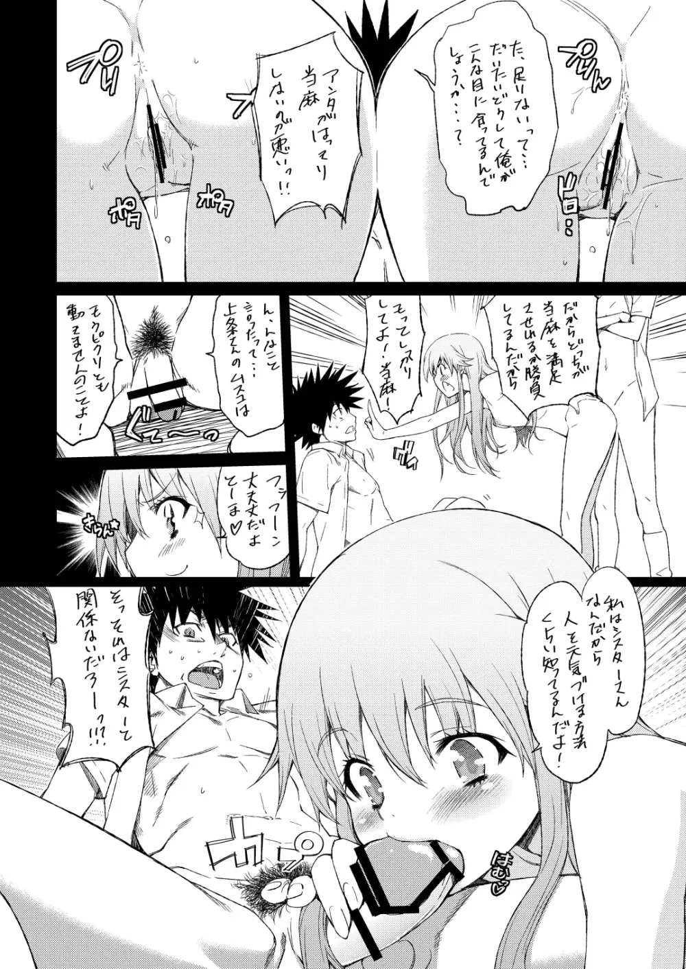 俺の禁書目録と超電磁砲がこんなに痴女なわけがない - page6