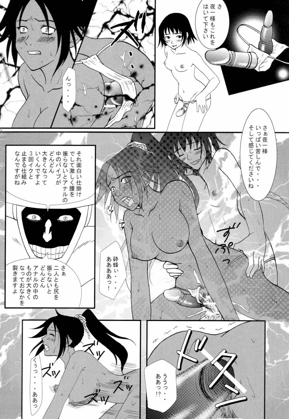 涅マユリ実験室 -四楓院夜一編- - page13