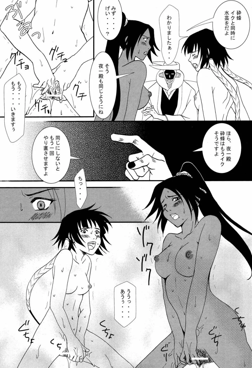 涅マユリ実験室 -四楓院夜一編- - page8