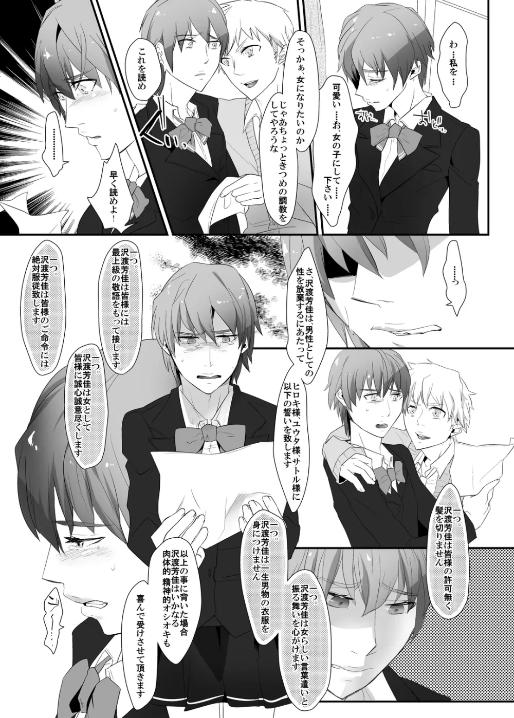 調教の刻印～女性化玩具にされた青年～ - page11