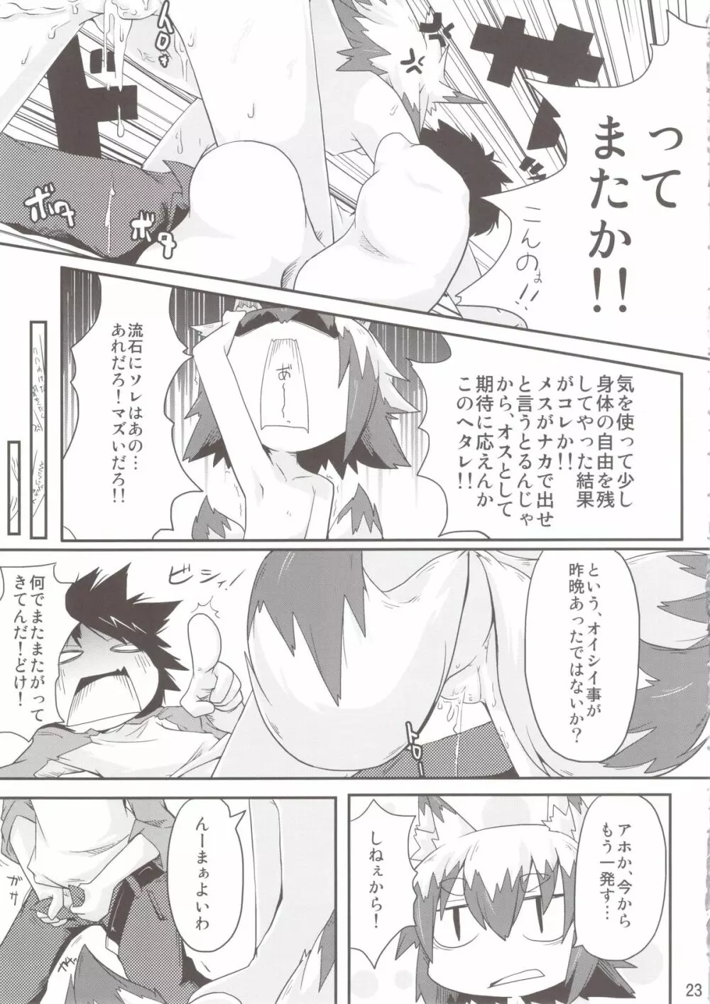 このキツネ拾うべからず - page23