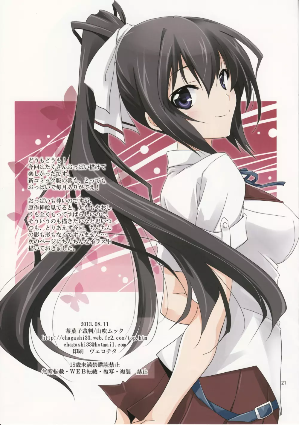 Burst Up！Infinite Stratos FAN BOOK - page20