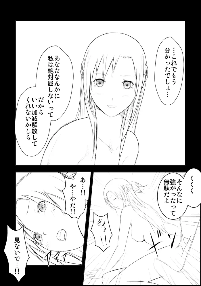 アスナ監禁飼育 - page4