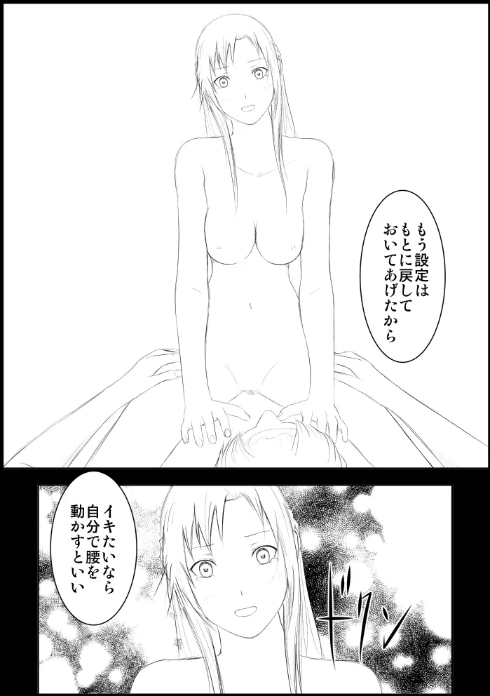 アスナ監禁飼育 - page6