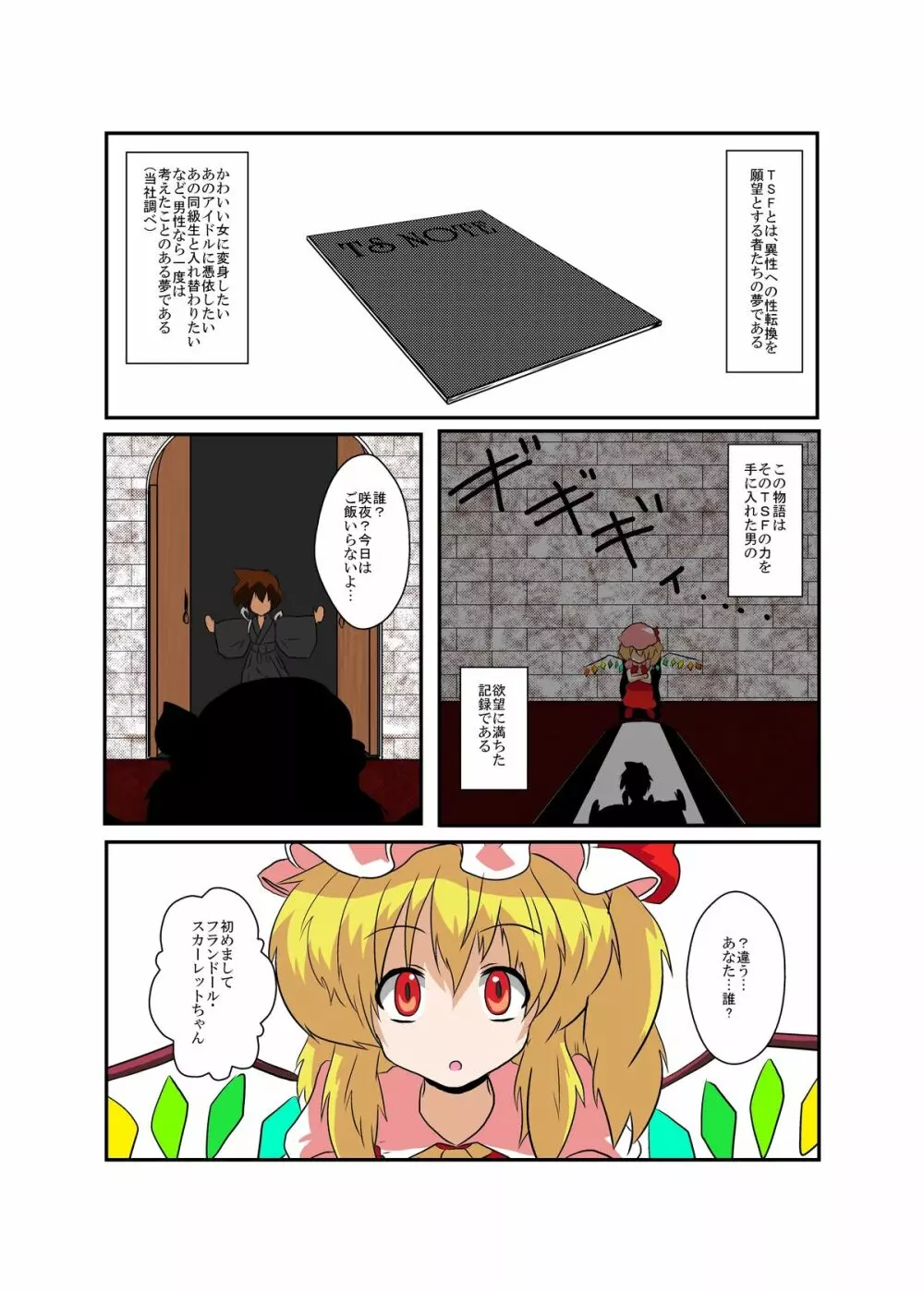 東方ＴＳ物語 ～フランドール編～ - page4