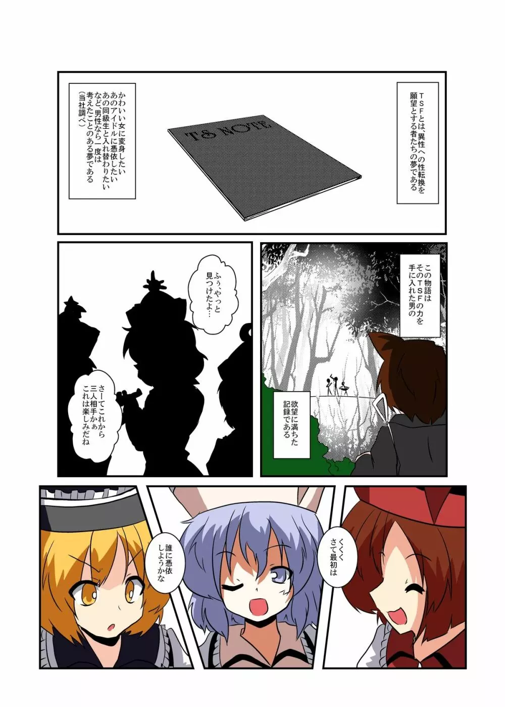 東方ＴＳ物語 ～プリズムリバー編～ - page5