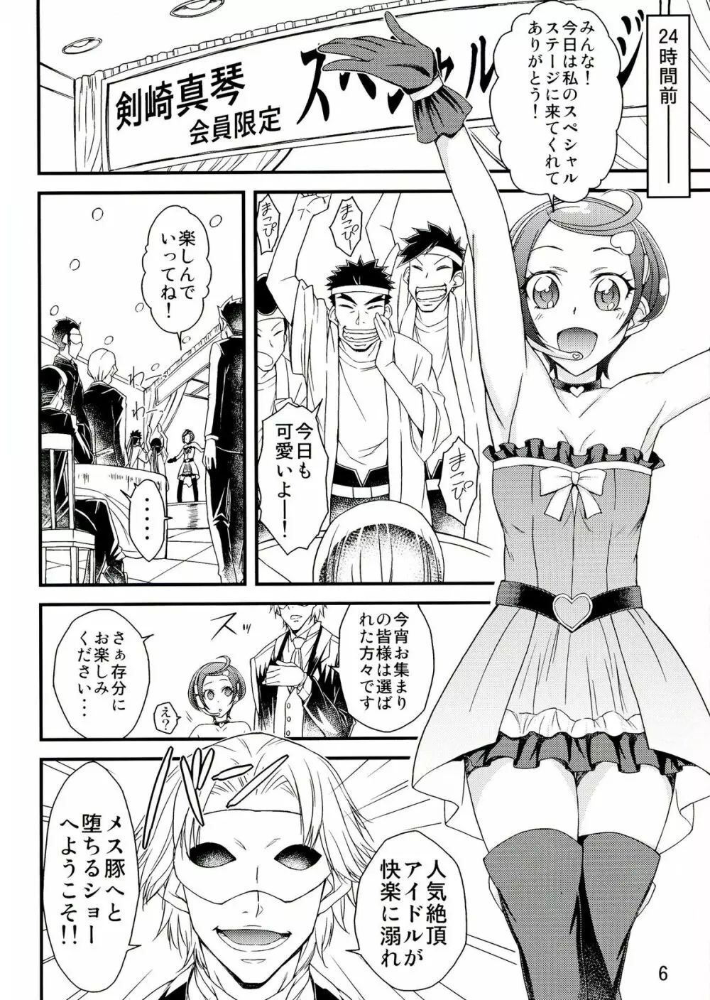 アイドルまこと緊縛監禁SHOW - page6