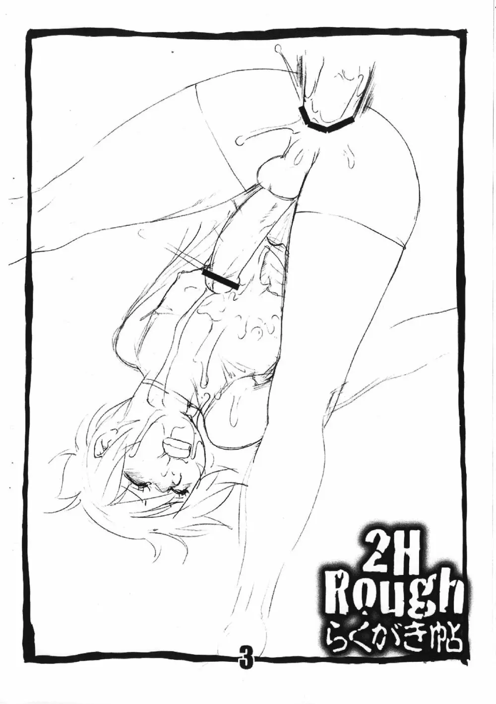 2H Rough らくがき帖 - page3