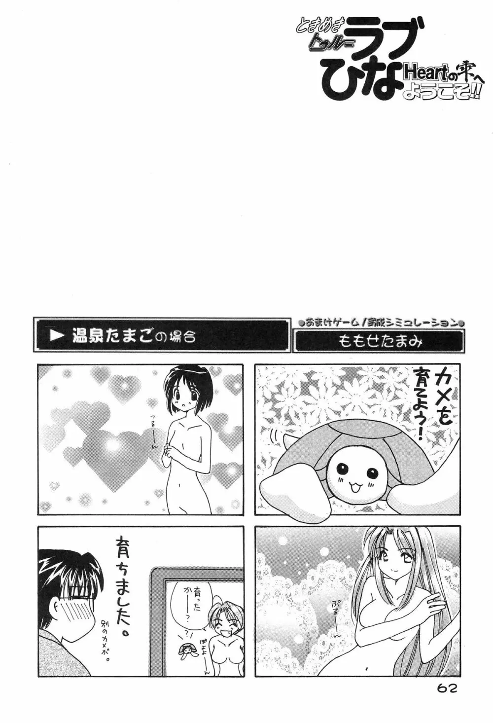 ときめきトぅルーラブひなHeartの雫へようこそ!! - page64