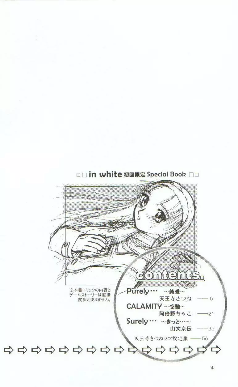 in white 初回限定 ～special book～ - page3