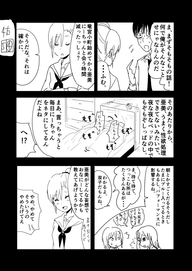 亜美まんがらくがき - page6
