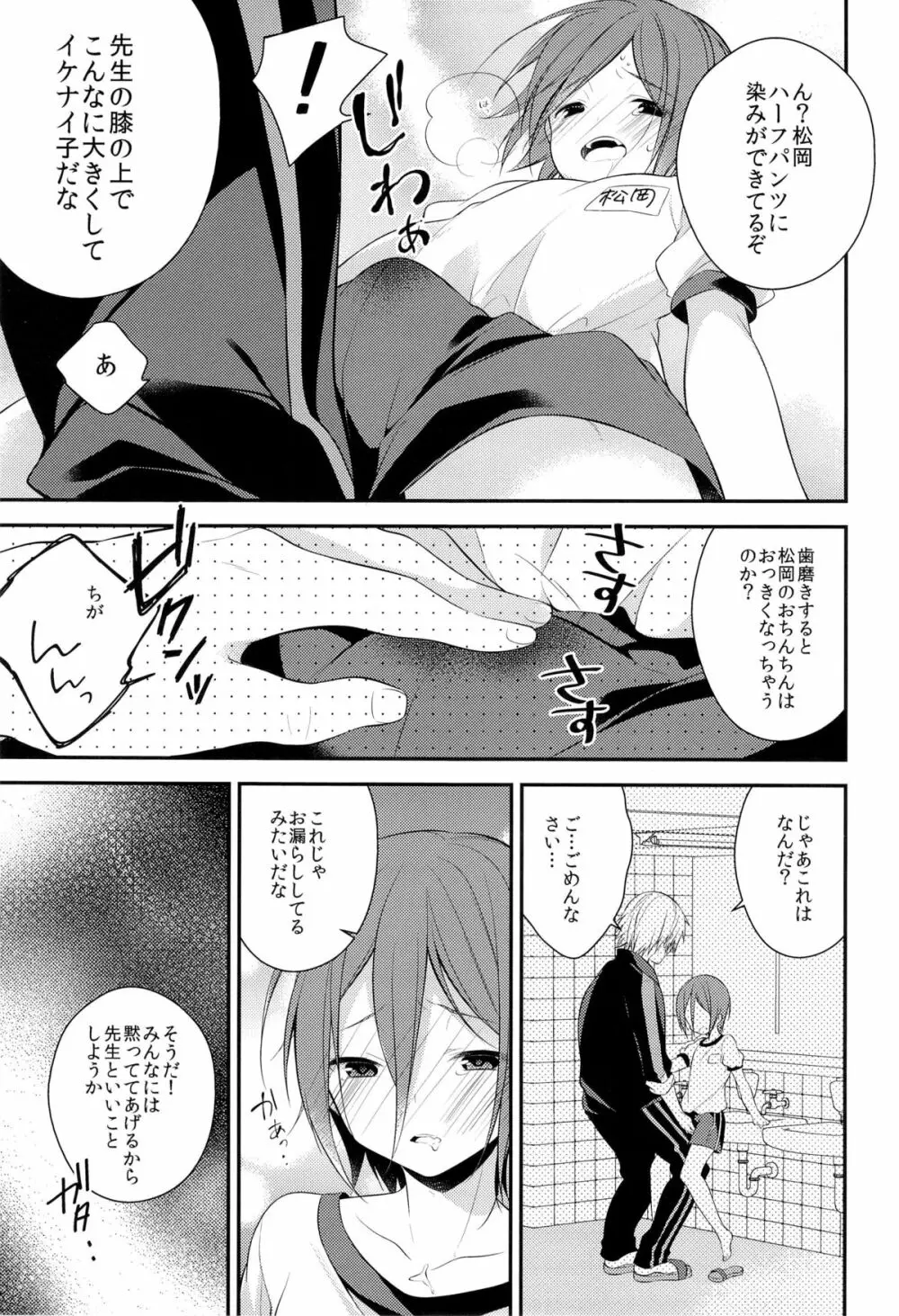 凛ちゃんをゴシゴシする本 - page9