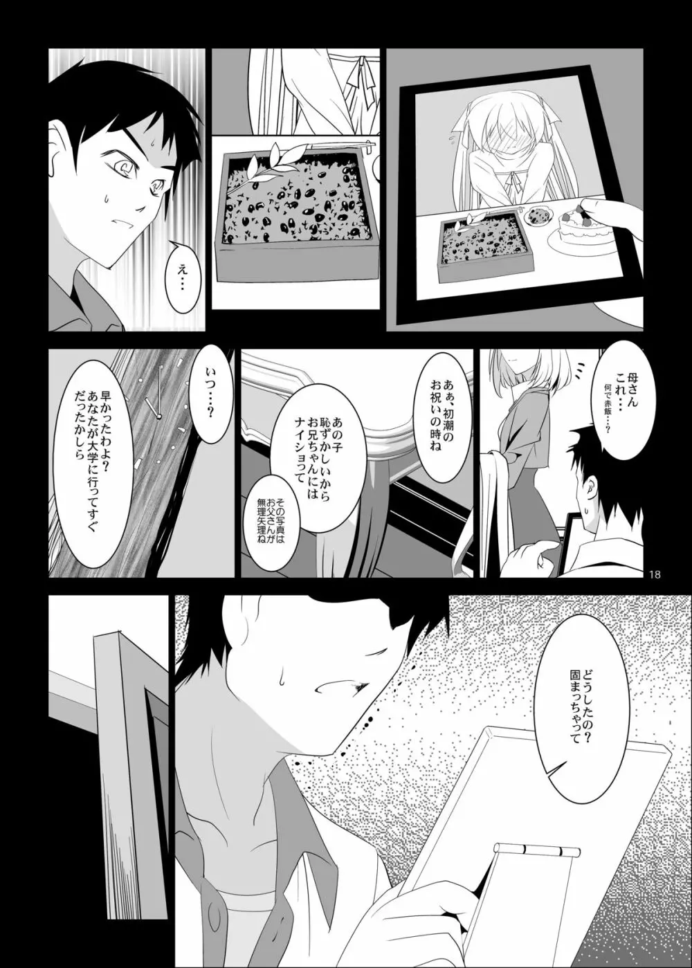 妹の危険なおねだり - page18